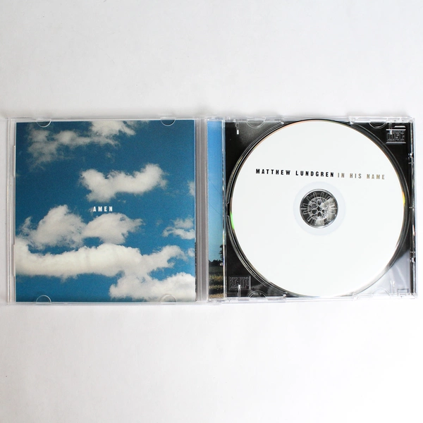 Matthew Lundgren In His Name Audio Music CD Religious Saxophone