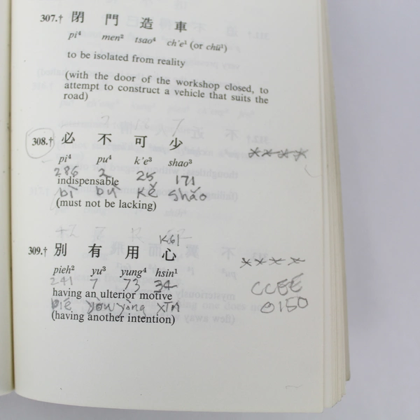 Chinese Sayings William M. Bueler 1988 7th Printing Charles E. Tuttle Company PB