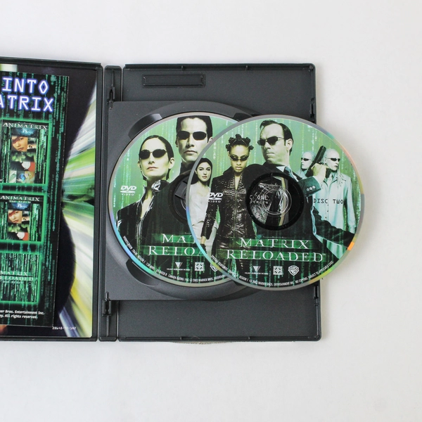 The Matrix Reloaded Two Disc Set 2003 Warner Bros Widescreen Edition