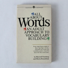 All About Words by Maxwell Nurnberg & Morris Rosenblum 1968 PB Pre-owned