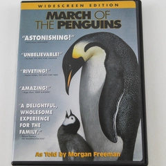 March Of The Penguins Morgan Freeman 2005 Warner Bros DVD Video Movie Rated G