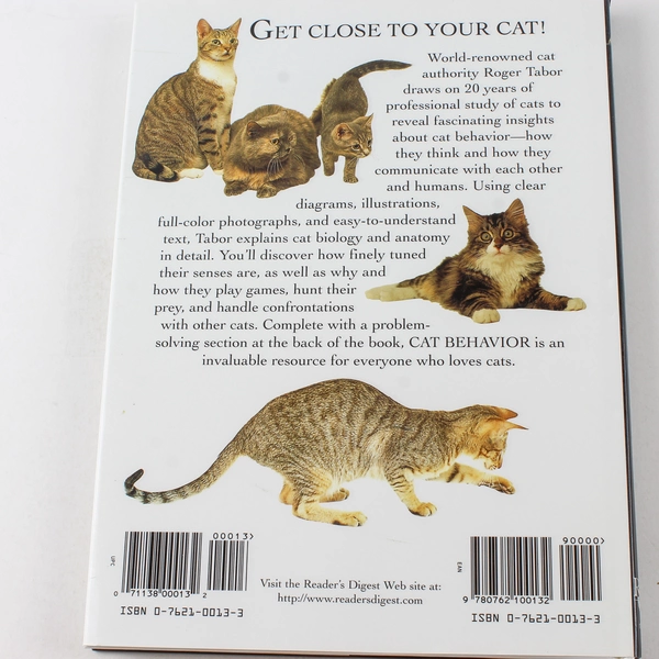 Roger Tabor's Cat Behavior Roger K. Tabor 1998 Reader's Digest Hardcover