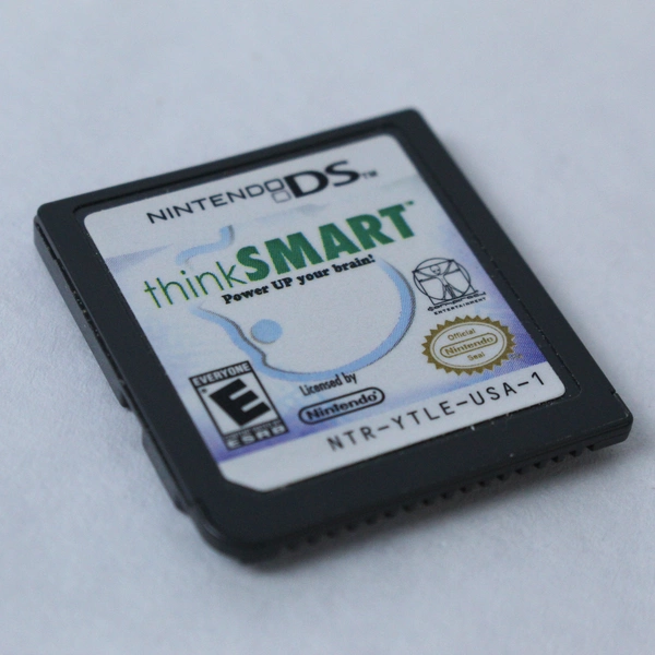 Nintendo DS Think Smart Tested And Works Game Cartridge Rated E
