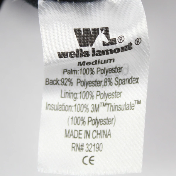 Wells Lamont Men's Size M Cold Weather Gloves Touch Screen Index Finger