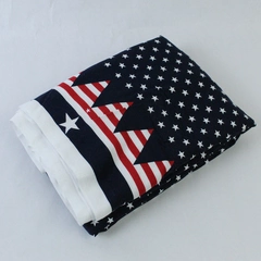 Fabric Cutters Red White Blue Star Stripes Patriotic 4 Yards Poly Cotton
