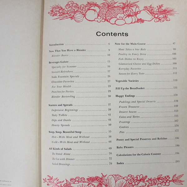The Blender Way To Better Cooking by Betty Sullivan 1965 1st Edition HC