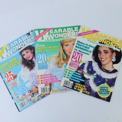 Lot of 3 Wearable Wonders Patterns Magazines