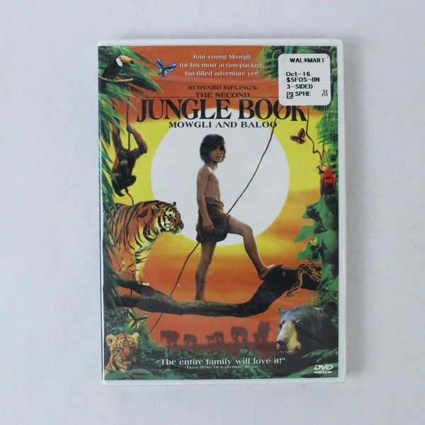 Rudyard Kipling's the Second Jungle Book Mowgli and Baloo DVD 2003 Sealed