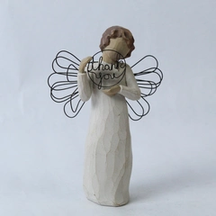 Demdaco Willow Tree Figurine 2005 Just for You Thank You Angel 5.5"