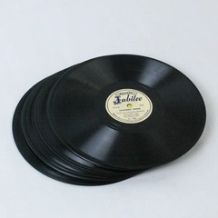 Lot of 12 Vintage Vinyl Records For DIY Crafts 9.75 Inches Repurpose Upcycle