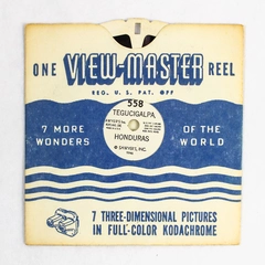 Vintage 1946 Sawyer's View Master 558 Tegucigalpa Honduras Photo Reel