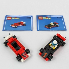 Lego Systems Speedway 6432 Racecar 1 Racecar 3 and Driver Only NO BOX
