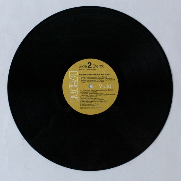 Christmastime In Carol And Song Collector's Edition RCA 1968 Vinyl LP Record
