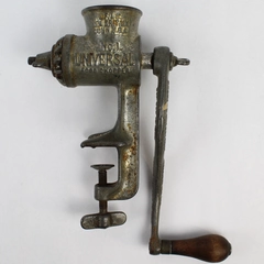 L F & C Antique Universal No. 1 Manual Meat Grinder 1897 And 1899 Patent Dates