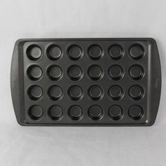 Wilton 24 Cup Mini Cupcake Muffin Pan Ultra Bake Non-Stick