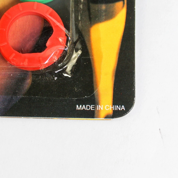 Sealed Pack of 6 Colored Key Indicators for Car Lock & Suitcase CM12774