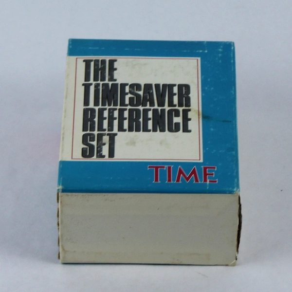 Vintage The Timesaver Reference Set 5 Piece Box Set From TIME 1986-87 PB