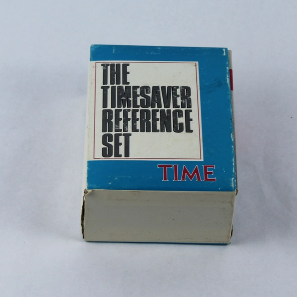 Vintage The Timesaver Reference Set 5 Piece Box Set From TIME 1986-87 PB