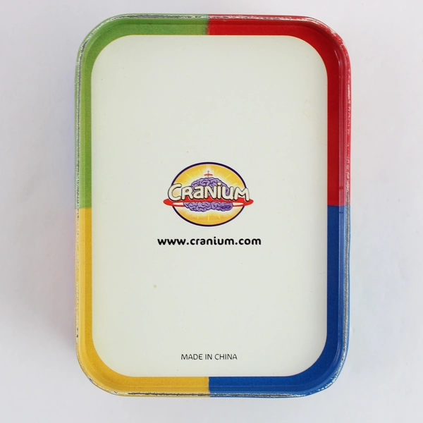 Cranium Zigity Plastic Card Game w/all 80 Cards and Directions in Tin