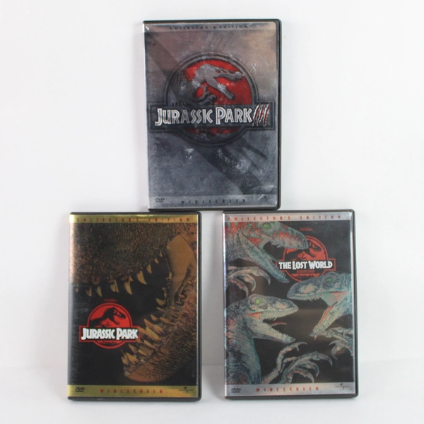 Jurassic Park 1-3 DVD Collector’s Edition Set Widescreen and Special Features