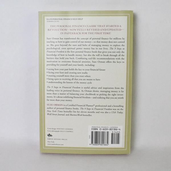 The 9 Steps to Financial Freedom by Suze Orman Paperback Revised Updated 2000