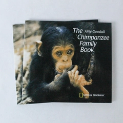 Lot Of 2 Paperback Books The Jane Goodall Chimpanzee Family Book National Geo