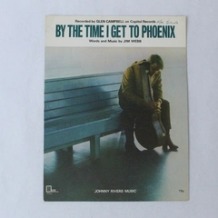 Vintage Sheet Music By The Time I Get To Phoenix Jim Webb Glen Campbell 1967