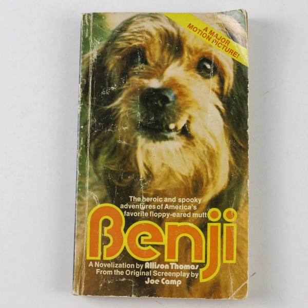 Benji by Allison Thomas 1974 Paperback Pyramid