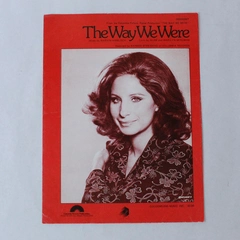 The Way We Were Sheet Music Barbra Streisand Piano Voice Guitar 1973 Hamlisch