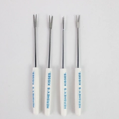 Set of 4 Hershey's Kisses Fondue Forks