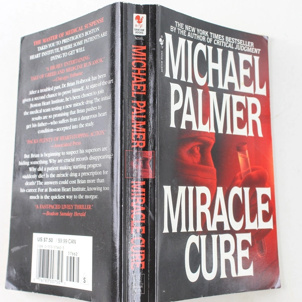 Miracle Cure by Michael Palmer 1999 Paperback