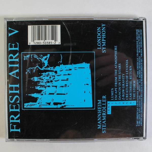 Mannheim Steamroller Fresh Aire V CD 1990 American Gramaphone Good Condition
