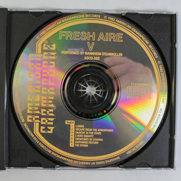 Mannheim Steamroller Fresh Aire V CD 1990 American Gramaphone Good Condition