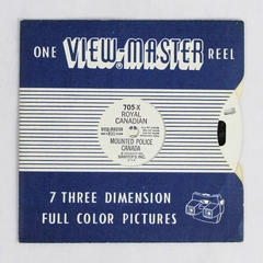 Vintage 1956 View-Master 705-X Royal Canadian Mounted Police Photo Reel