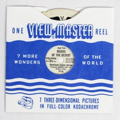 Vintage View-Master 771B Reel 2 Riders of the Desert Pre-Owned As-Is