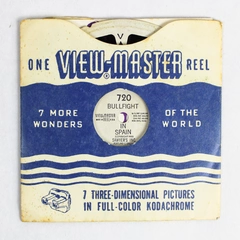 Vintage 1953 Sawyer View Master 720 Bullfight in Spain Photo Reel AS-IS