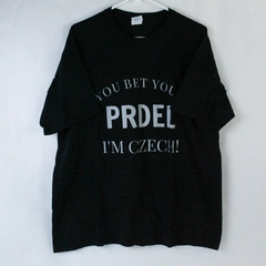 Port & Company I'm Czech T Tee Shirt Men's Size XL Black Short Sleeves