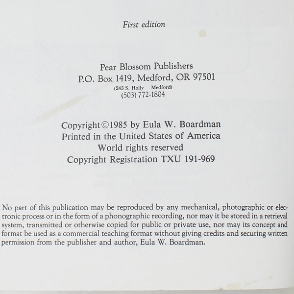 Eula's Microwave Cooking Basics Eula Boardman 1985 Paperback