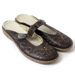 Remonte Dorndorf Shoe's Women's Size 37 Brown Slip On Easy Fasten Closure
