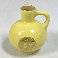 University Of Dayton Miniature Ceramic Jug Yellow 2.5 Inch