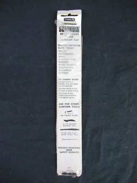 Stanley 21-293 Surform Regular Cut Replacement Blade 10"