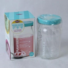Chef'n Sweet Spot Ice Cream Recipe Maker Ice Cream In Minutes Kit Clear Plastic