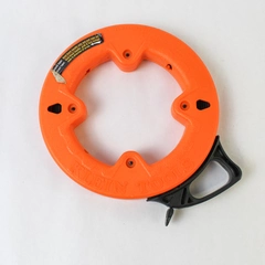 Klein Tools 56005 25' Steel Fish Tape Roll Exclusive Descending Laser Markings