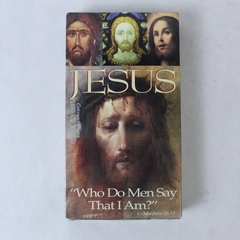 Jesus Who Do Men Say That I Am VHS 1994 Religious Film Pre-Owned & Untested