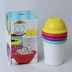 Chef'n Sweet Spot Party Set Ice Cream Maker Ice Cream In Minutes Kit