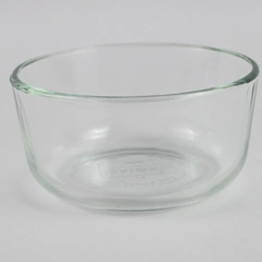 Pyrex Clear Glass Food Storage Bowl 7200 2 Cup Capacity No Lid