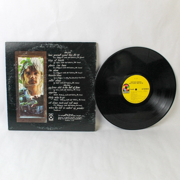Jonathan Edwards Have a Good Time for Me Atco Records 1973 Vinyl 12"