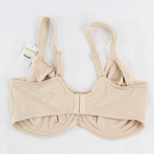 DELIMIRA Women's Plus Size Nude Adjustable Strap Bra Underwire Size 40F NWT