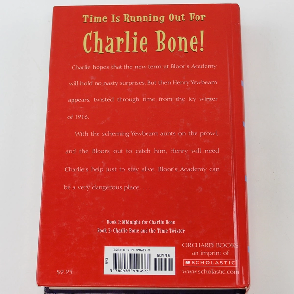 Charlie Bone And The Time Twister Jenny Nimmo 2003 Orchard Books Hardcover Book