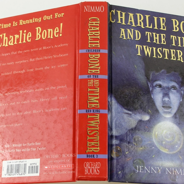 Charlie Bone And The Time Twister Jenny Nimmo 2003 Orchard Books Hardcover Book